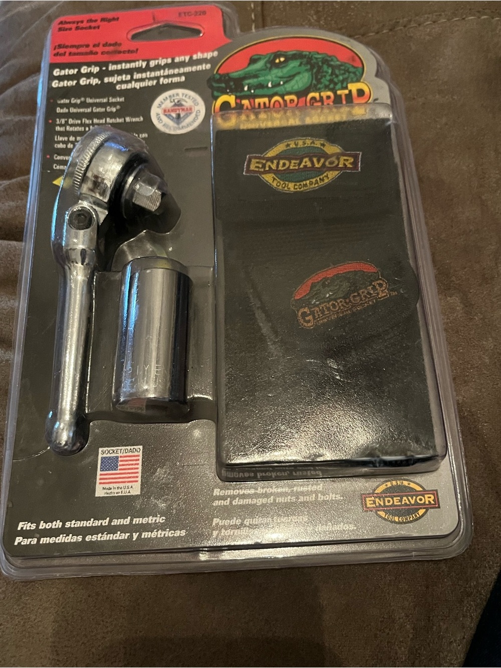 Gator Grip Ratchet Tool Set - Black